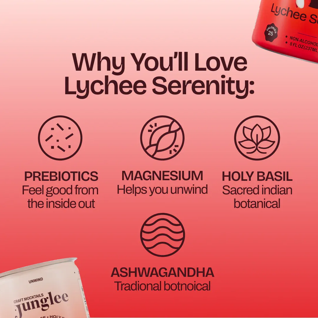 Lychee Serenity - 24-pack Loose Cans