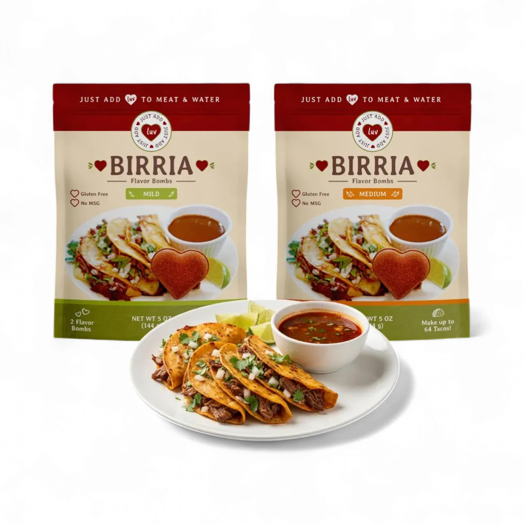Birria Luv Bombs Mild & Medium (1 per bag)