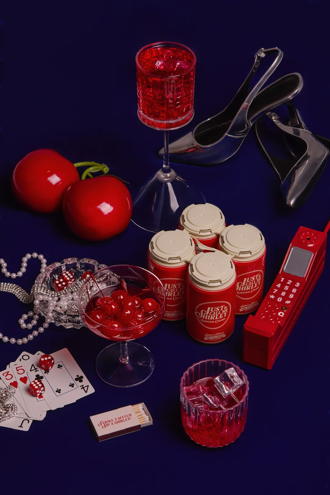 Non-Alcoholic Original Cherry Shirley Temple Cocktail