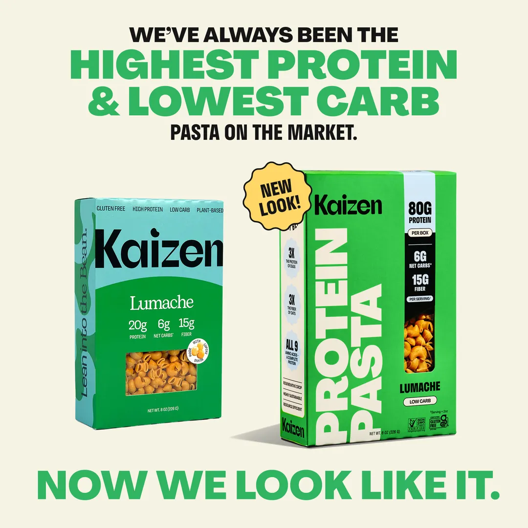 Lumache 6g Net Carb High Protein Pasta - Low Carb, Keto