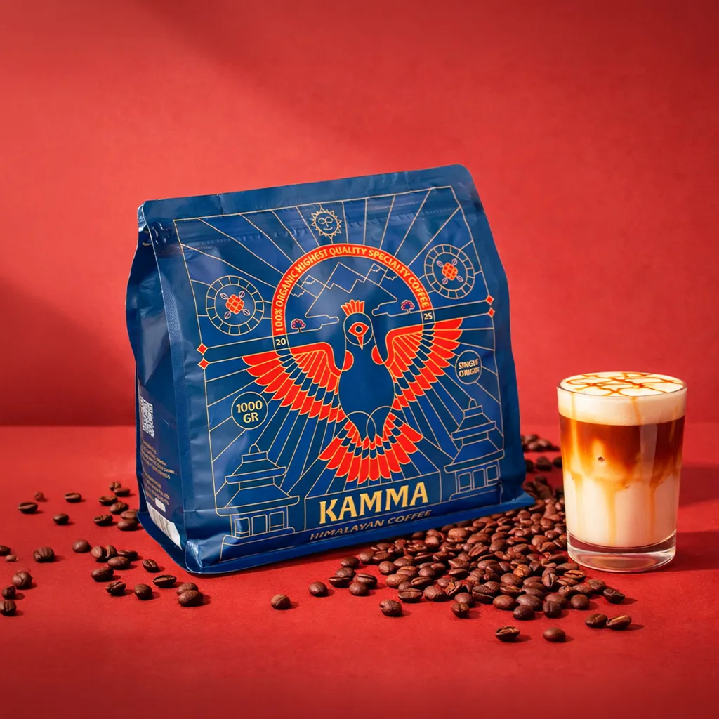 Kamma Himalayan Coffee — Medium Dark Roast | Himalayan Single-Origin Arabica