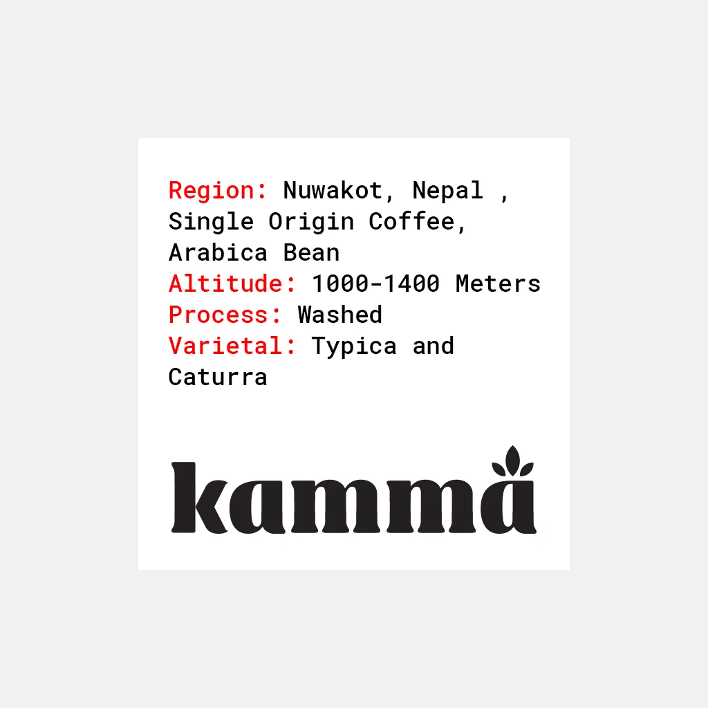 Kamma Himalayan Coffee — Light Roast | Single-Origin Nepal Specialty Coffee