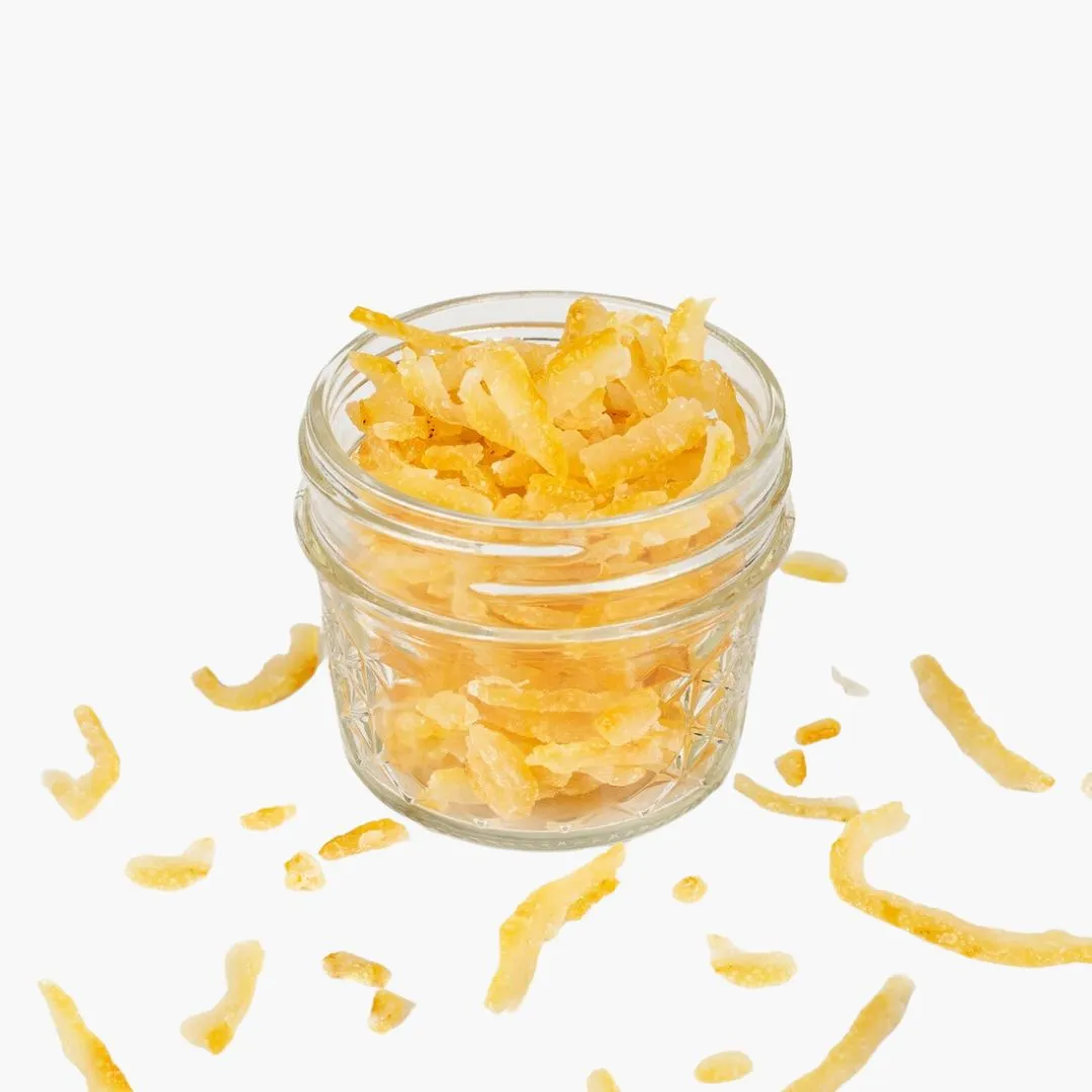 Dry Candied Japanese Citrus Peel | Yuzu (ゆず) | 2.2 Lbs Bags