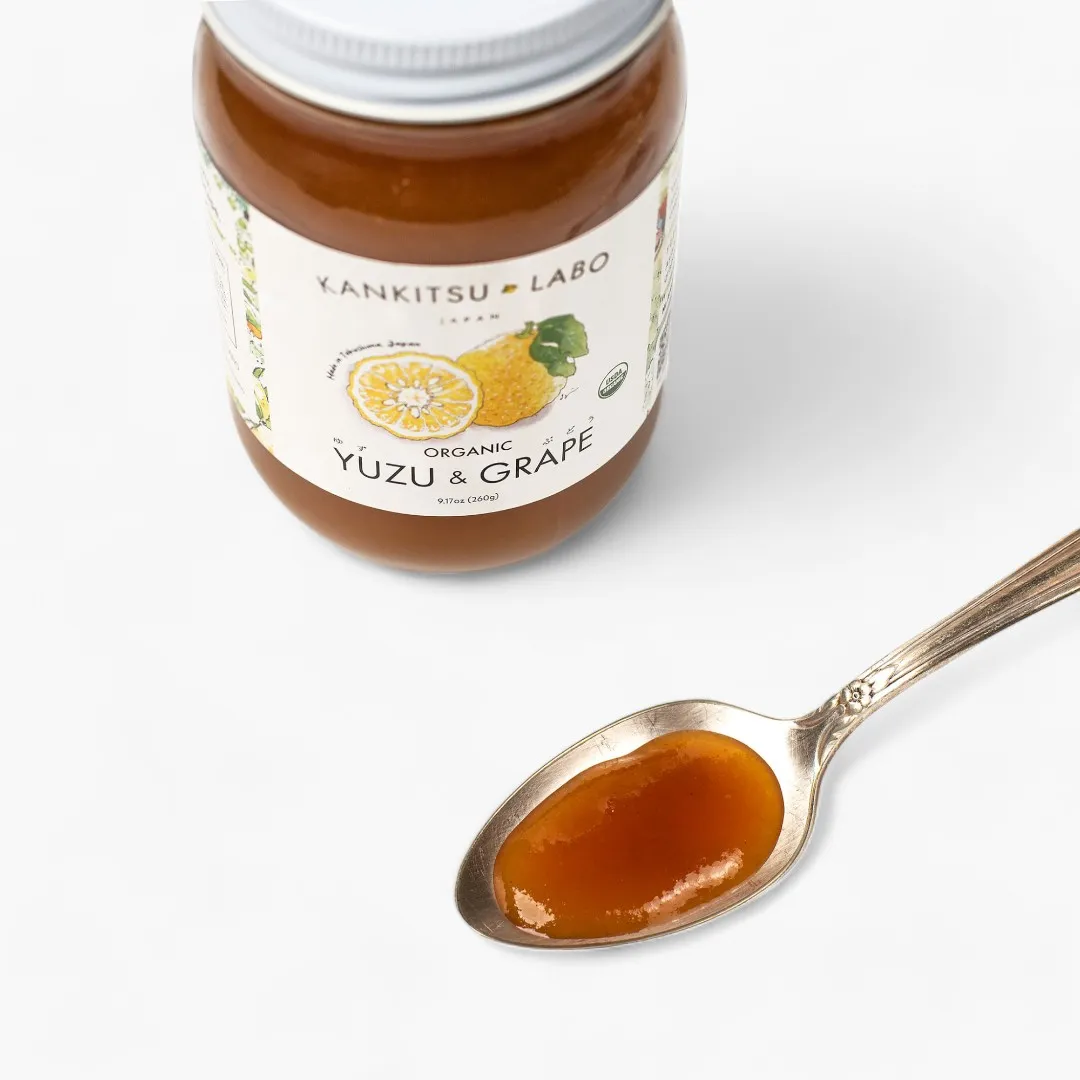 Organic Yuzu & Grape Spread | ゆず＆ぶどう | 9.17 oz