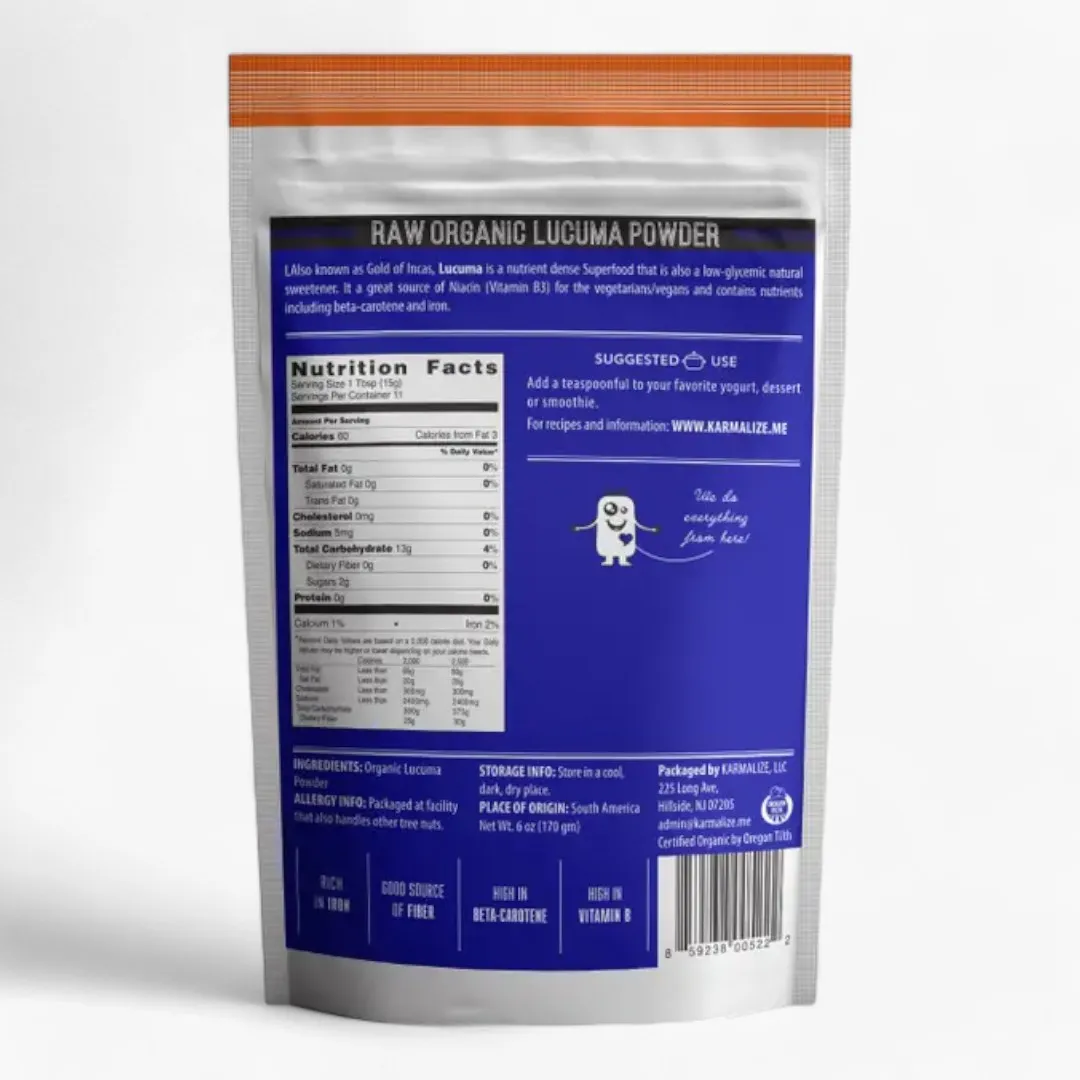 Raw Organic Lucuma Powder