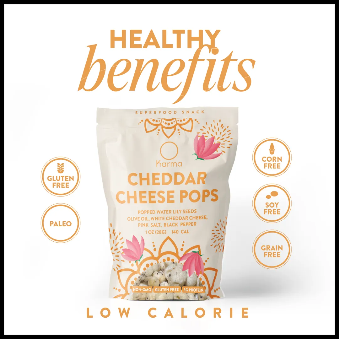 Karma Pops-White Cheddar Cheese 