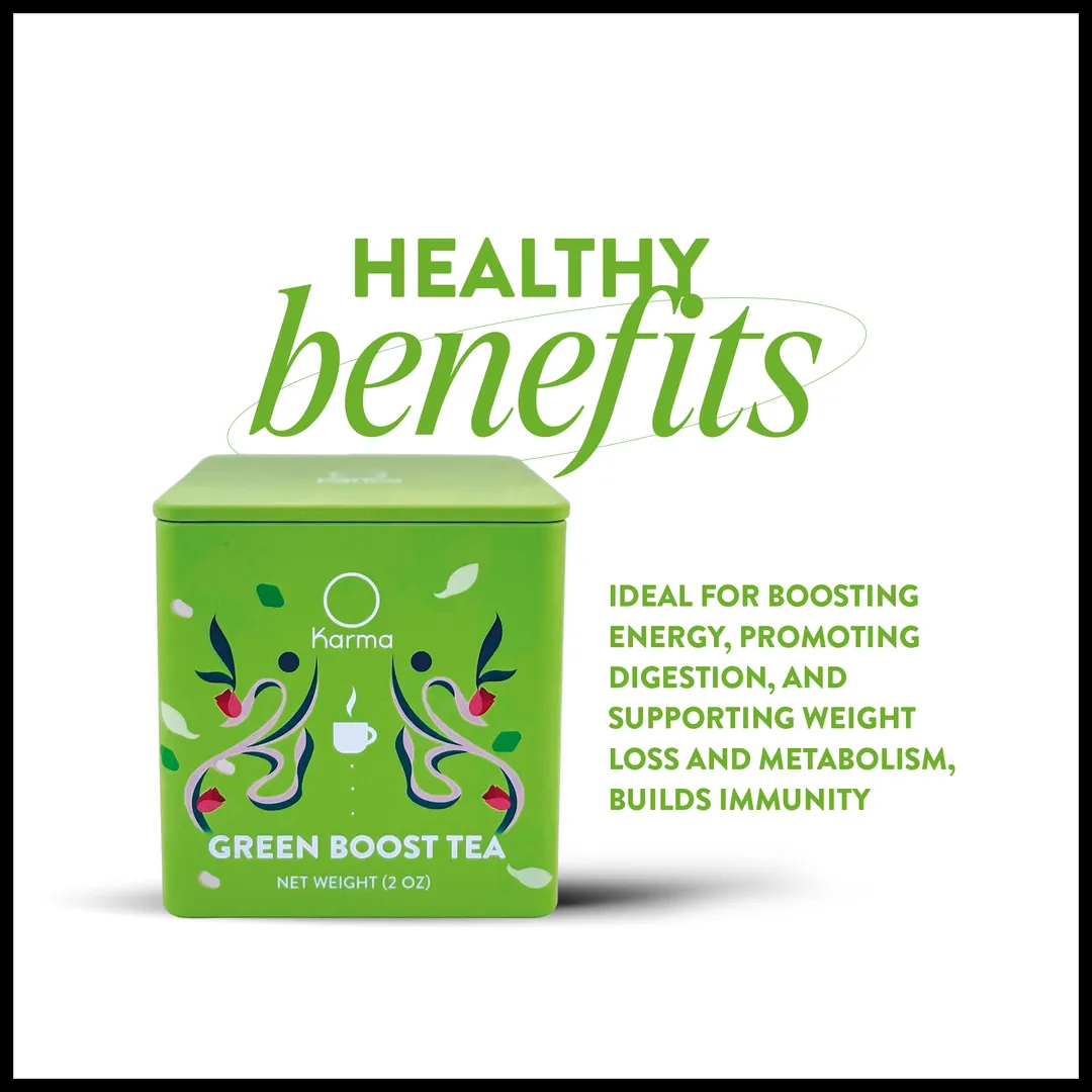 Karma Green Boost Tea - 2 oz Tin