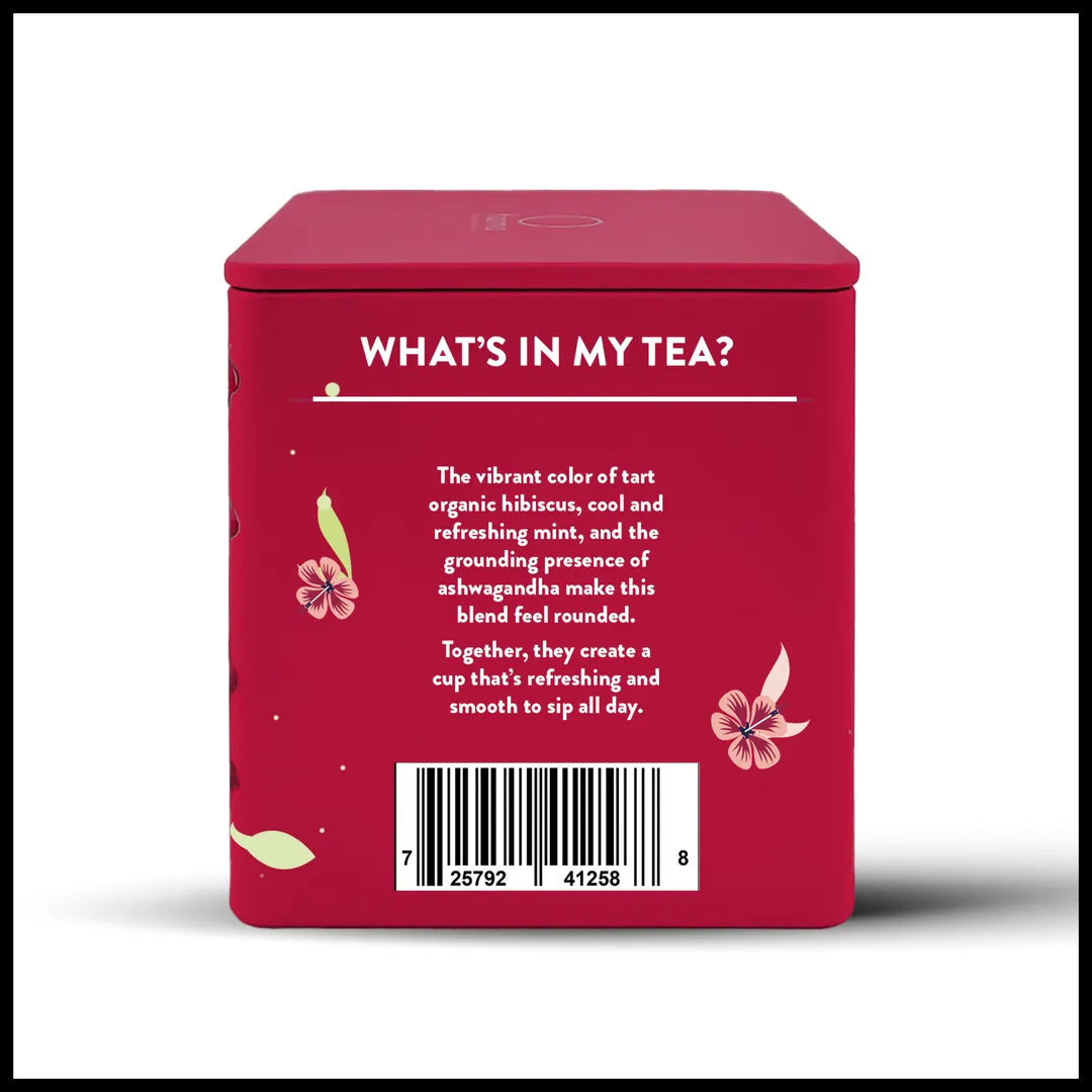 Karma Hibiscus Ashwagandha Tea - 2 oz Tin