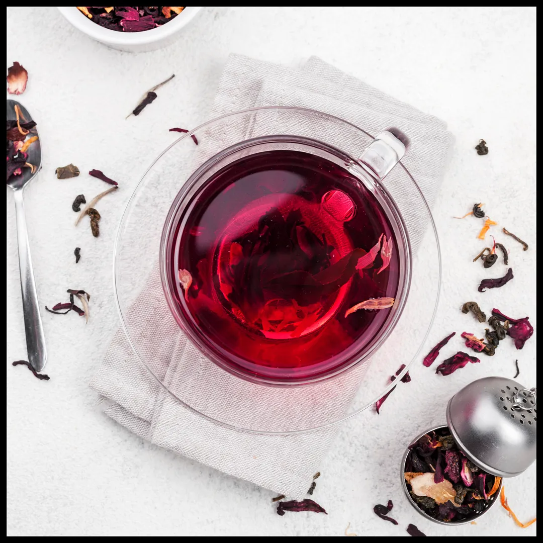Karma Hibiscus Ashwagandha Tea - 2 oz Tin