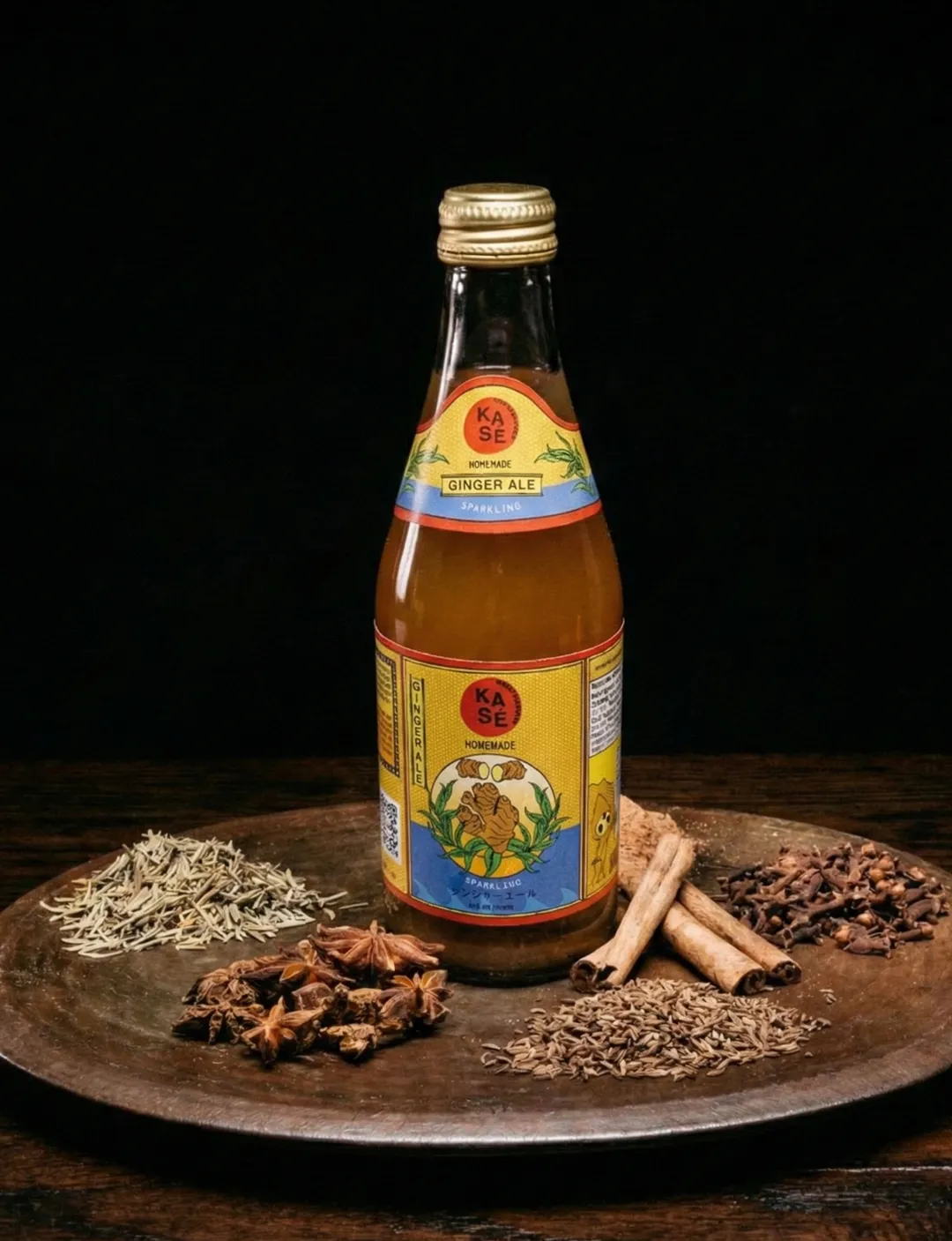 KASÉ Ginger Ale (Premium Craft Ginger Ale)