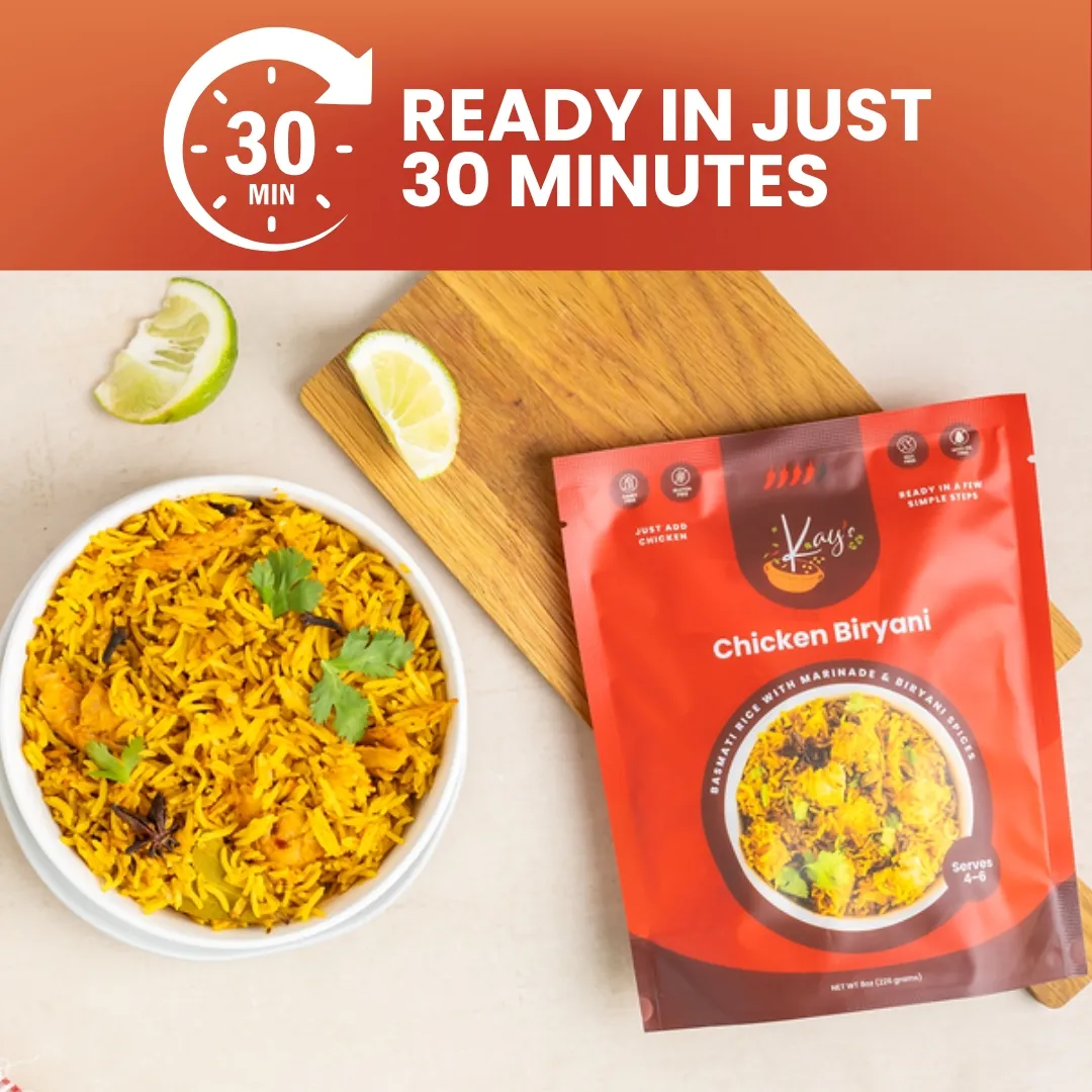 Kay's Curries Chicken Biryani Meal Kit