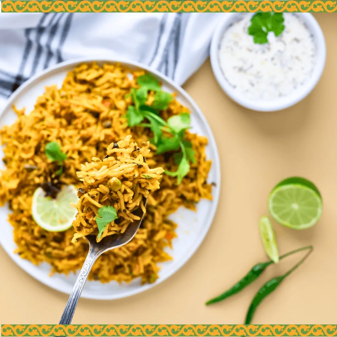 Vegetable Biryani: Plant Based / Vegan One Pot Meal (2 Servings)