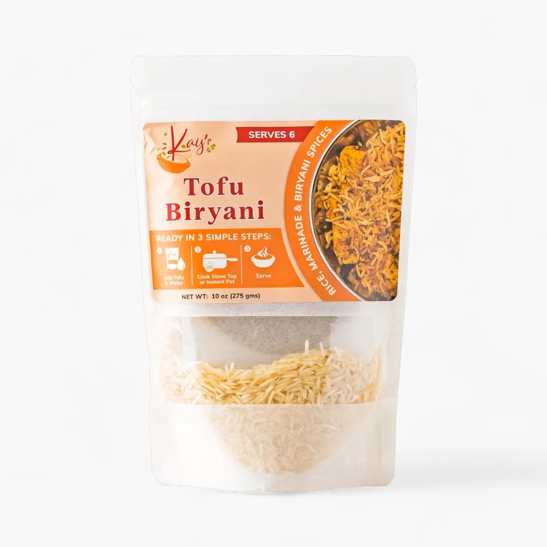 Tofu Biryani: One Pot Delicious Vegan Meal