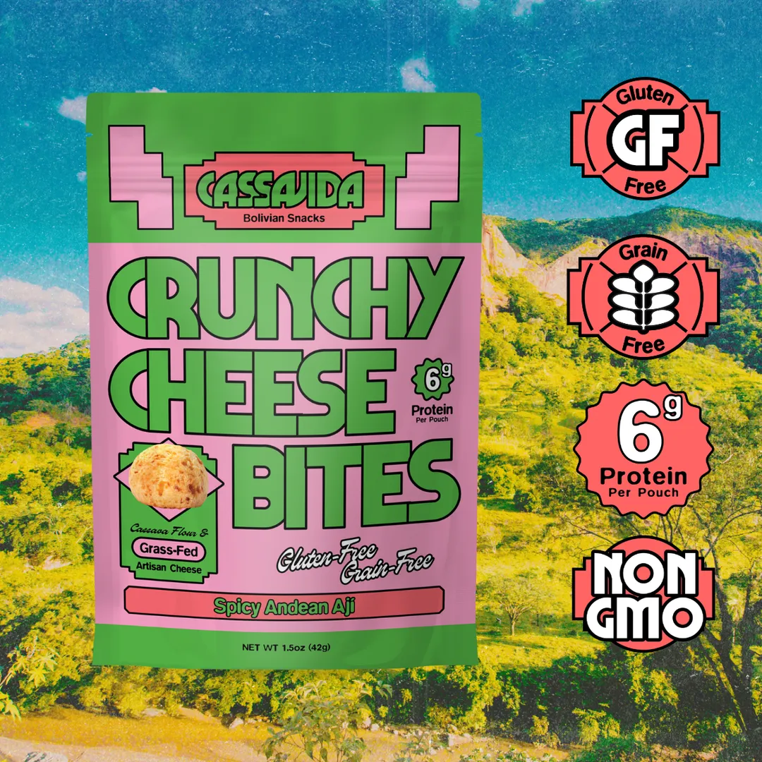 Cassavida Cheese Bites – Spicy Andean Ají Gluten-Free Snack