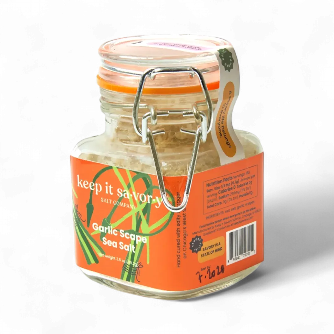Garlic Scape Sea Salt *Award Winning*