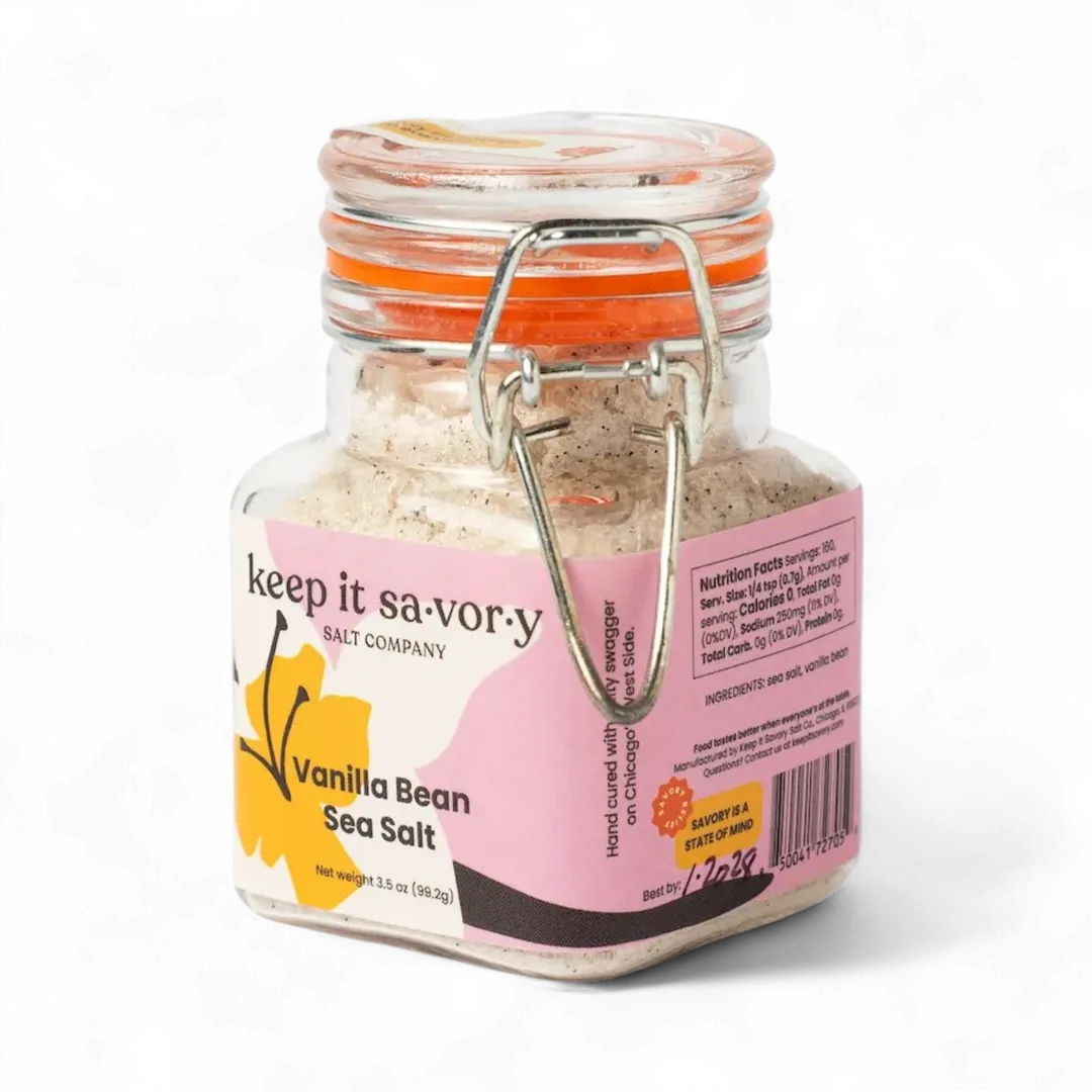 Vanilla Bean Sea Salt *Award Winning*