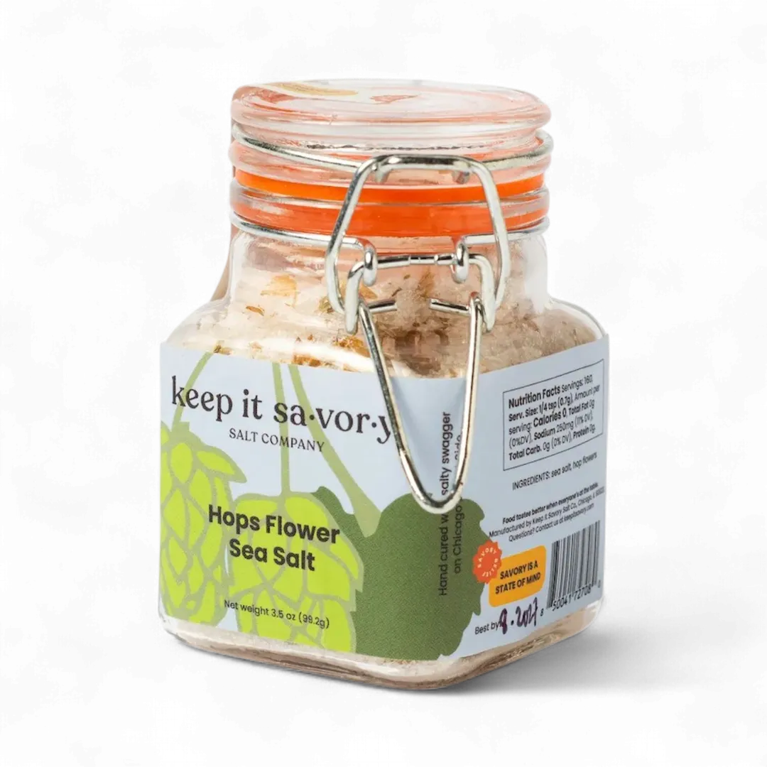 Hops Flower Sea Salt