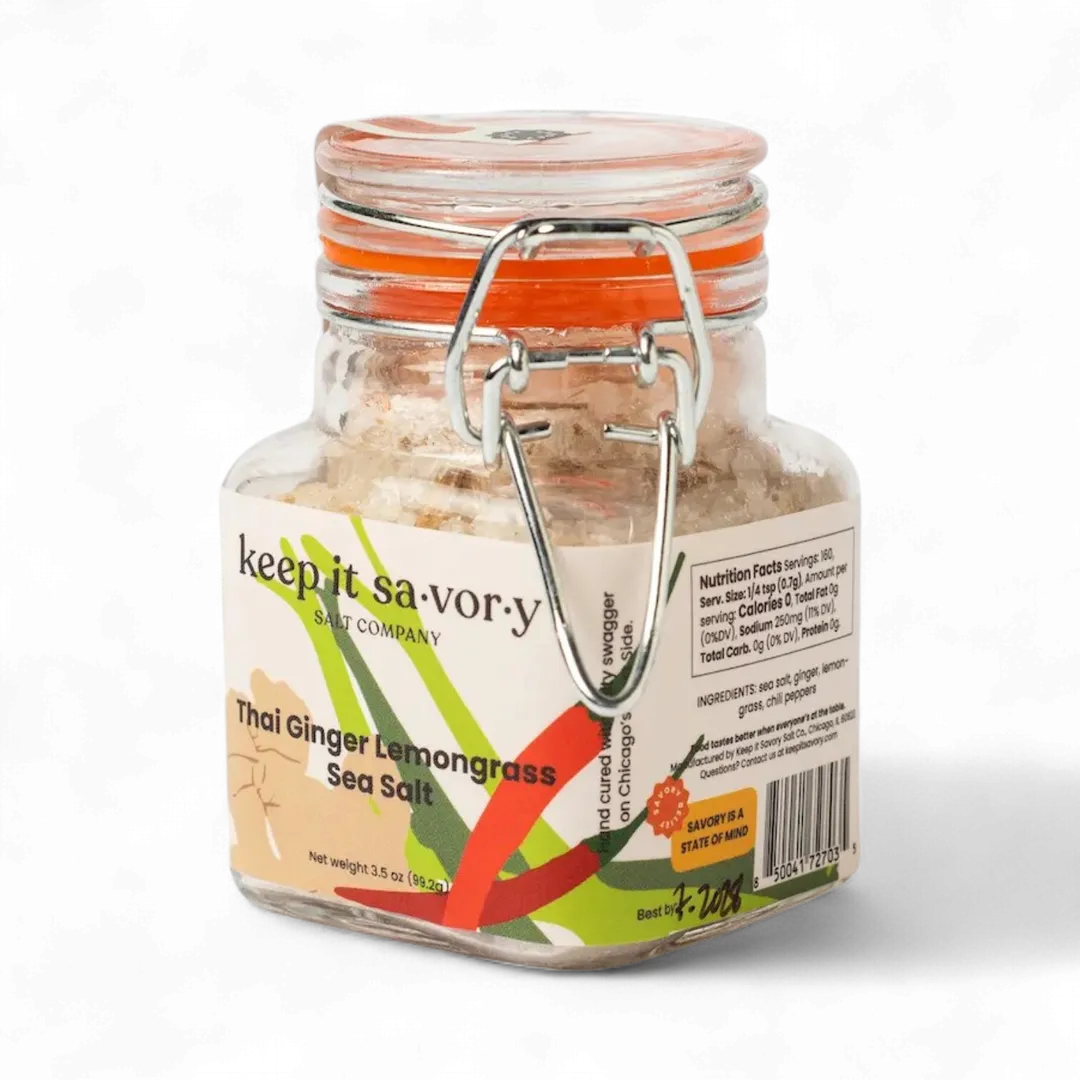 Thai Ginger Lemongrass Sea Salt