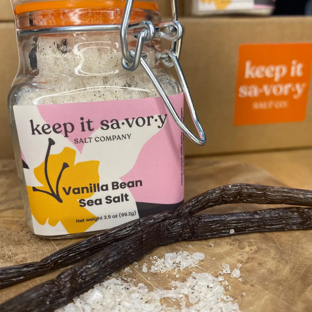 Vanilla Bean Sea Salt *Award Winning*