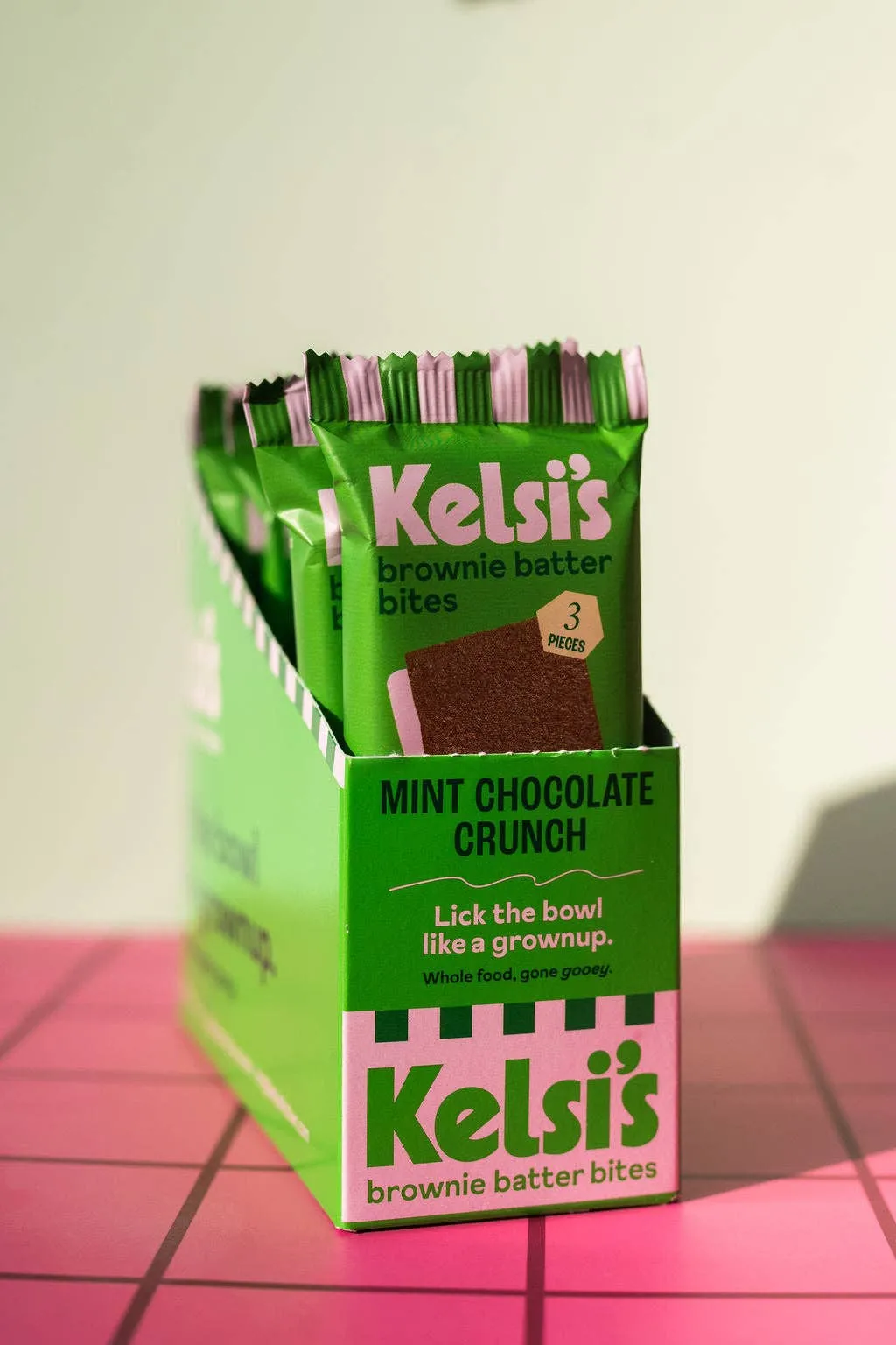 Mint Chocolate Crunch Brownie Batter Bites Gluten Free Snack
