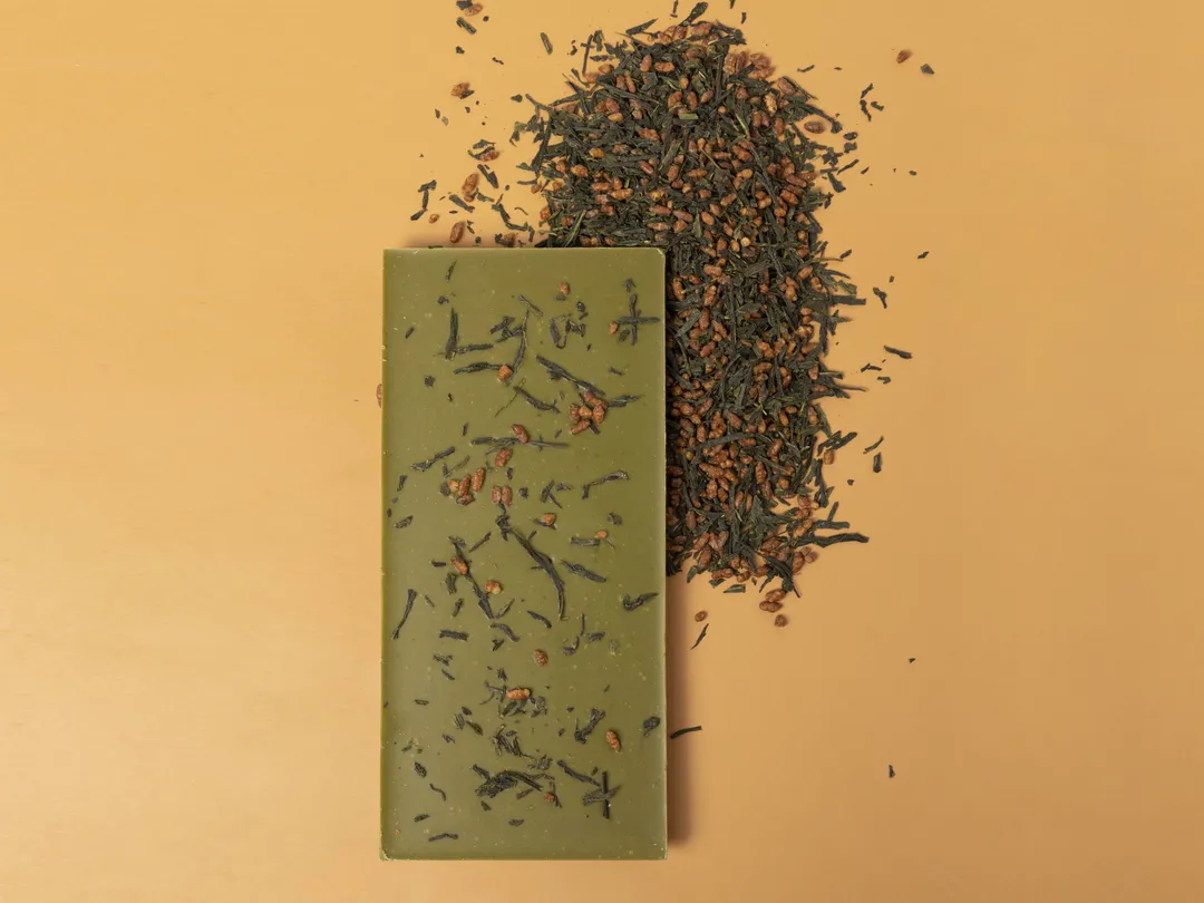 Japanese Genmaicha White Chocolate Bar