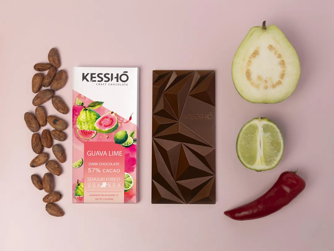 Guava Lime 57% Dark Chocolate  Bar– Single Origin