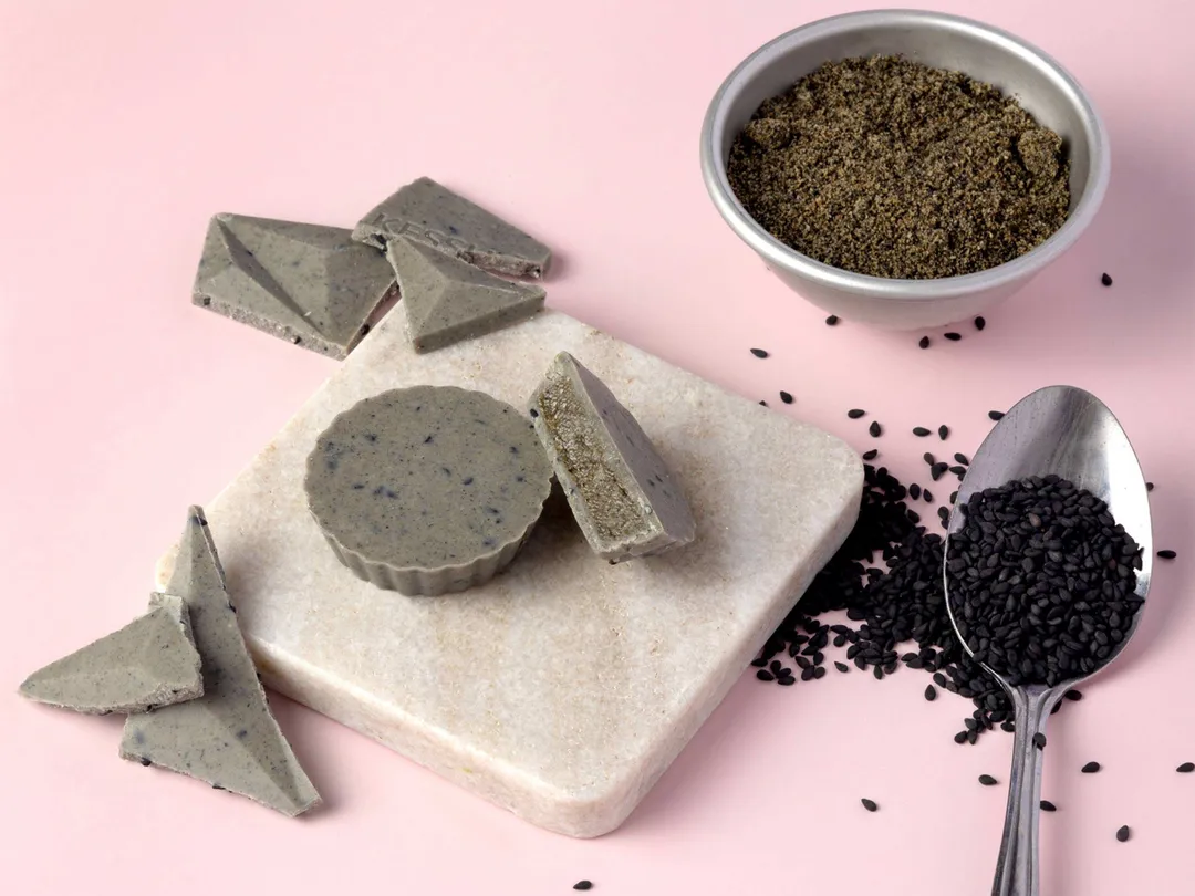 Black Sesame Chocolate Butter Cups – 12-Piece Gift Box