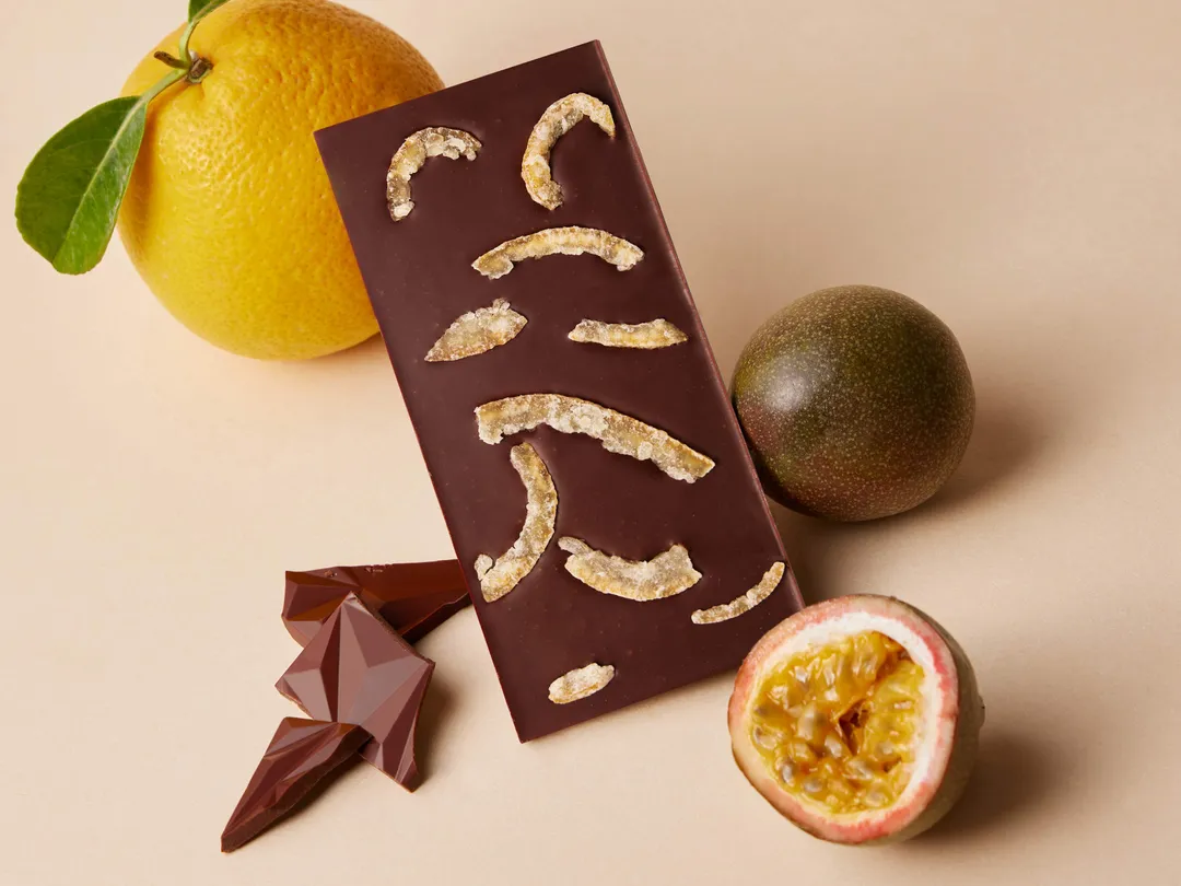 Citrus Eclipse 56% Dark Chocolate Bar – Single Origin
