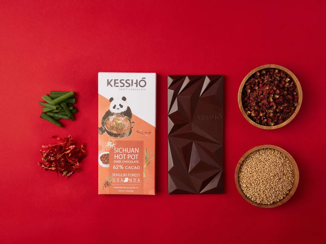 Sichuan Hot Pot 62% Dark Chocolate Bar – Single Origin