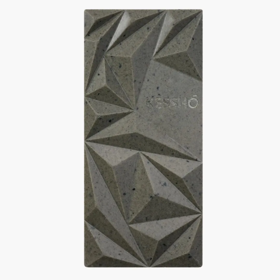 Black Sesame White Chocolate Bar
