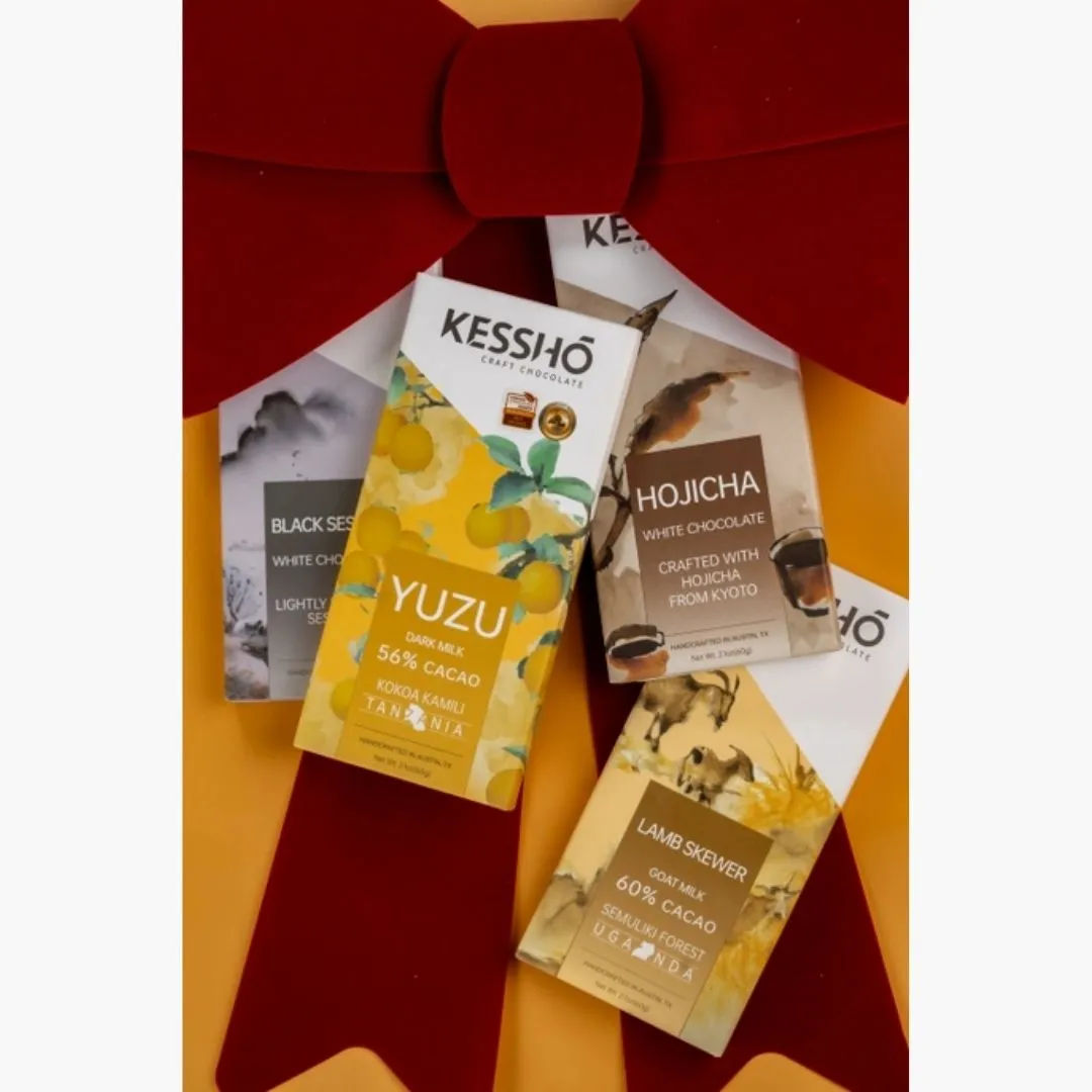 Japanese Yuzu 56% Dark Milk Chocolate Bar– Single Origin