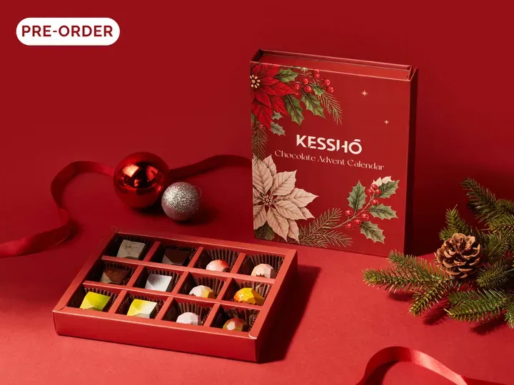 Kesshō 2026 Chocolate Advent Calendar – Artisan Bonbon Gift Box