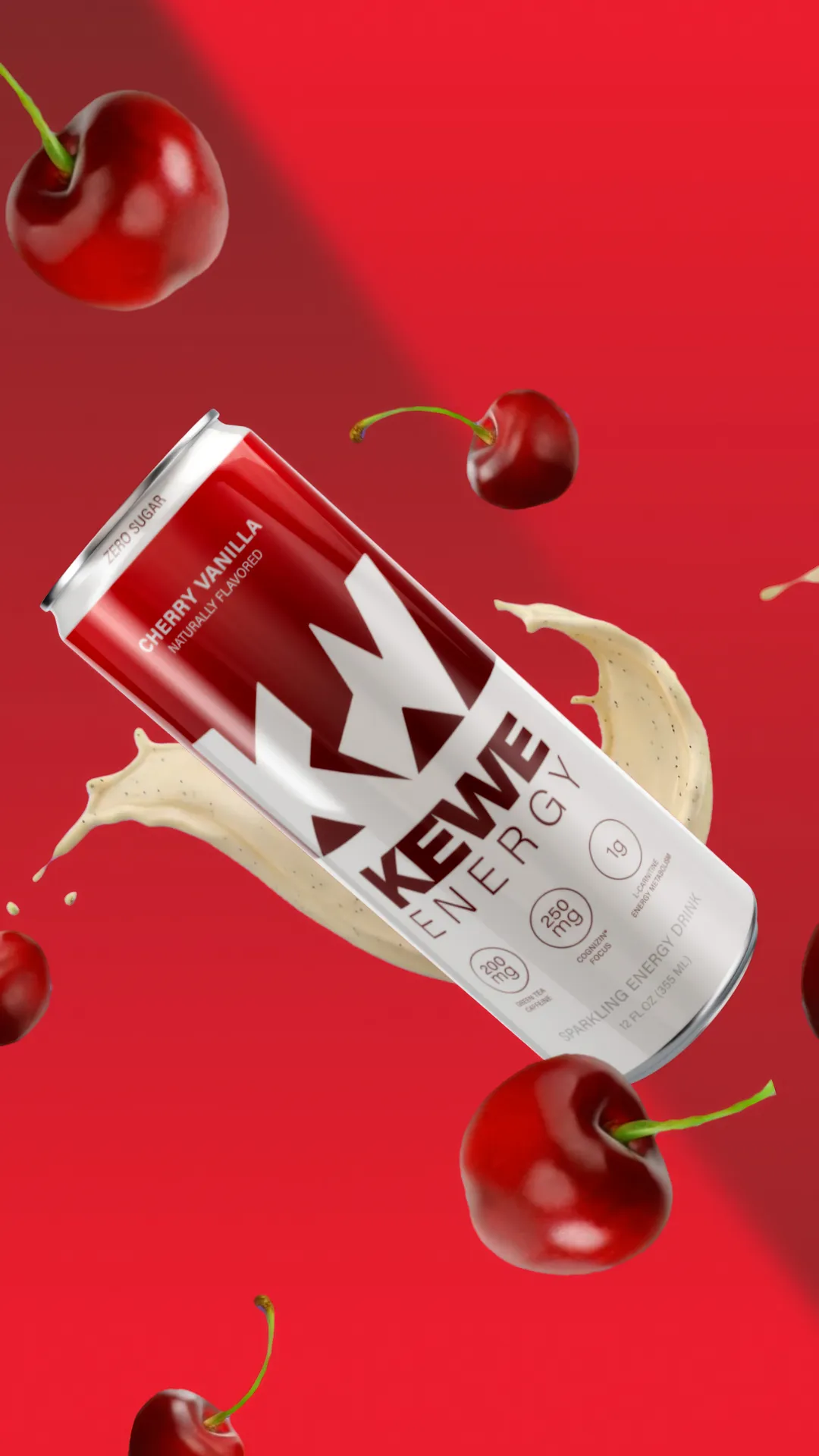KEWE Energy Drink® Cherry Vanilla