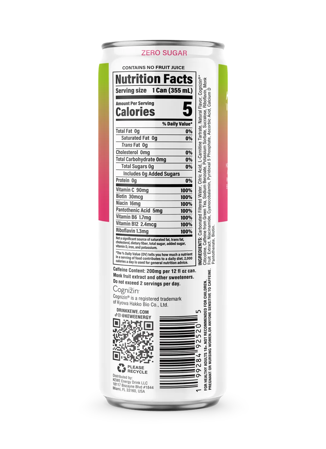 KEWE Energy Drink® Sour Watermelon