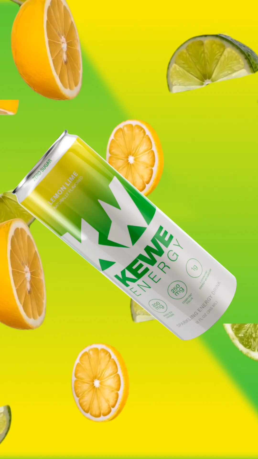 KEWE Energy Drink® Lemon Lime