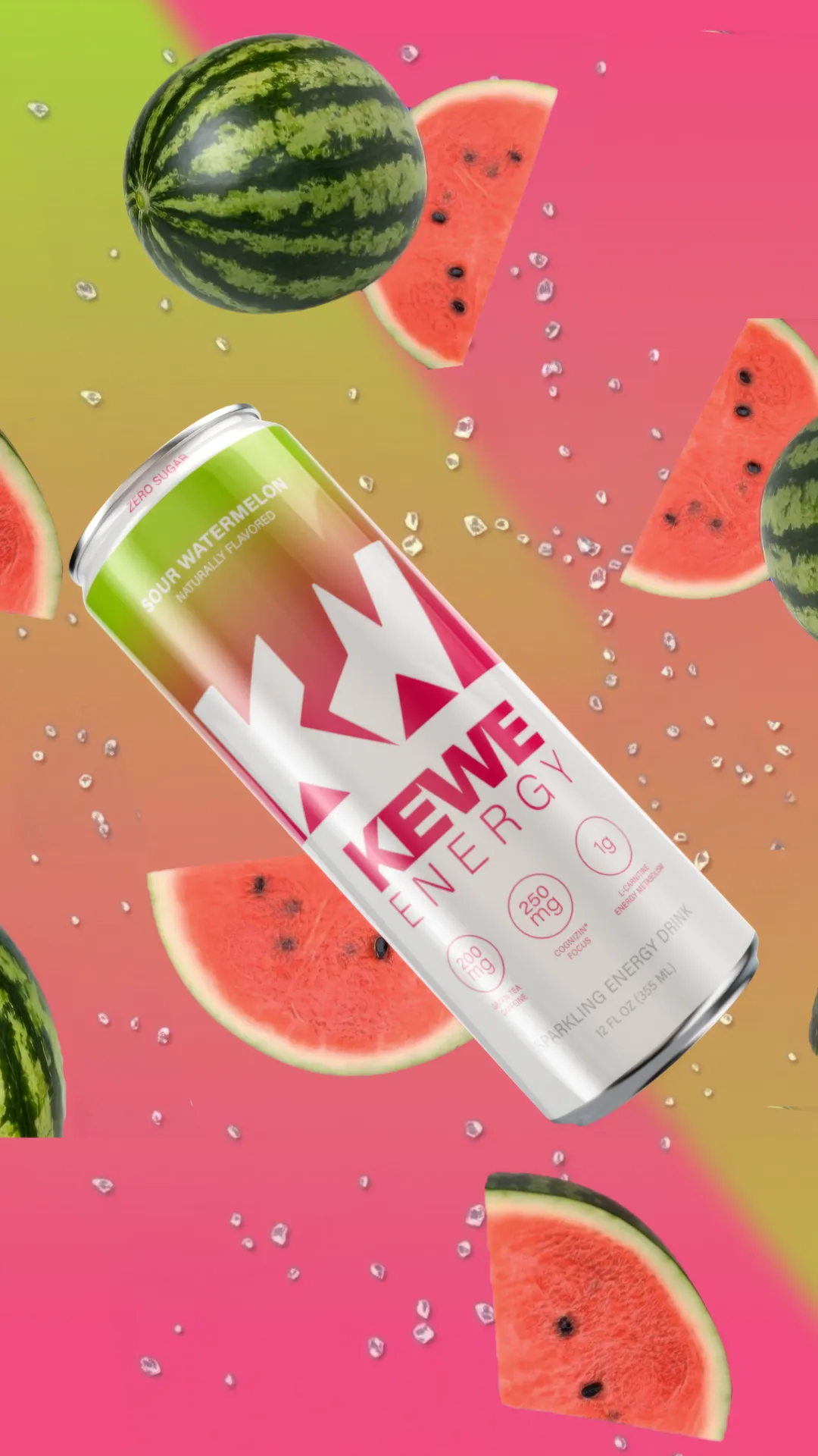 KEWE Energy Drink® Sour Watermelon