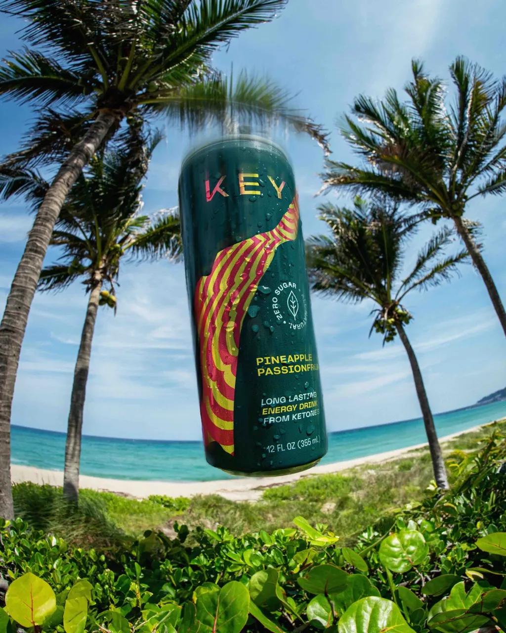 KEY Ketone Energy Drink Pineapple Passionfruit 