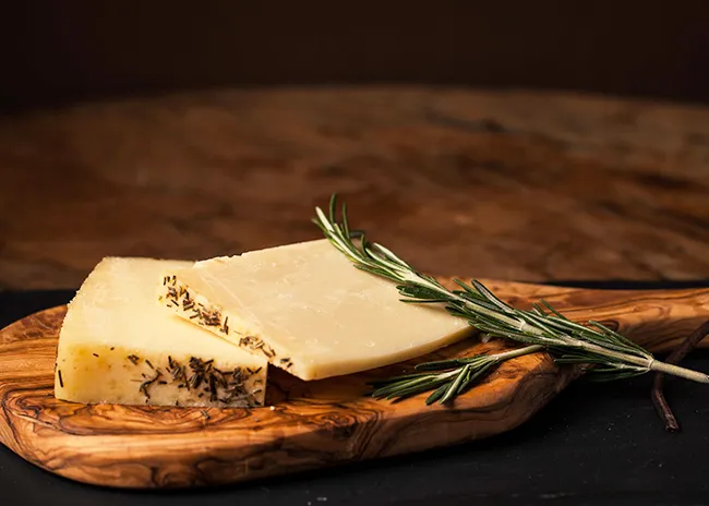 Asiago w/ Rosemary 1/4 Wheel