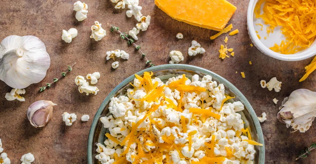 Golden Cheddar Popcorn