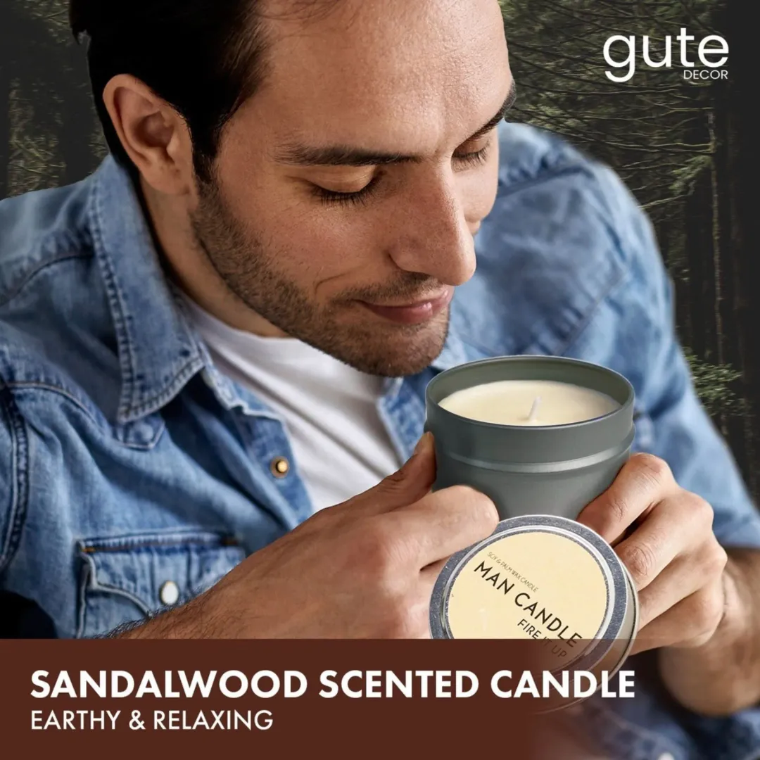 Gift for Men - Holiday Man Box Holiday Survival Box for Men