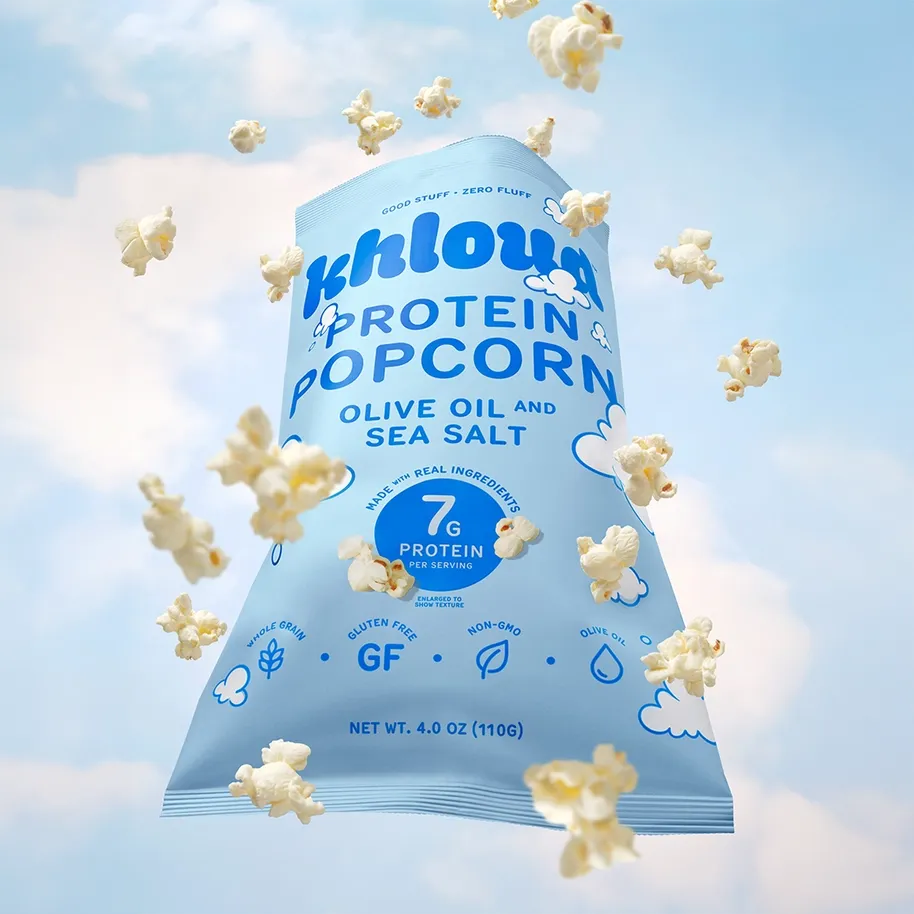 Olive Oil and Sea Salt Protein Popcorn (Standard Size)