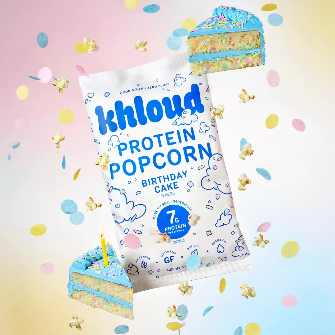 Birthday Cake Protein Popcorn, 12pk Case