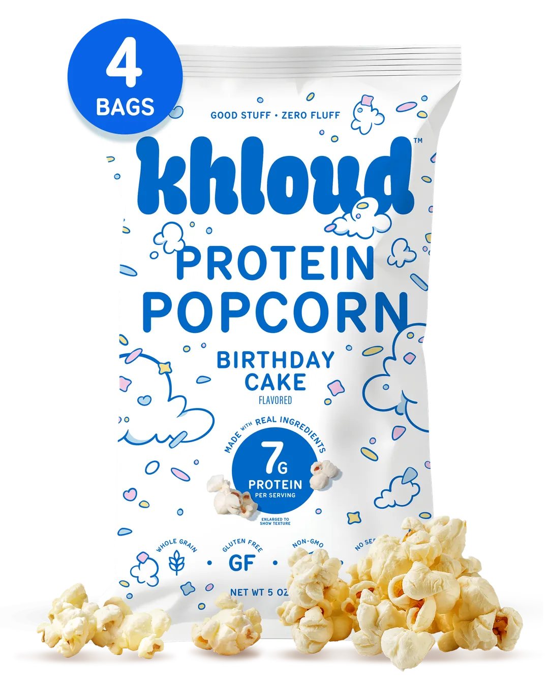 Birthday Cake Protein Popcorn, 12pk Case