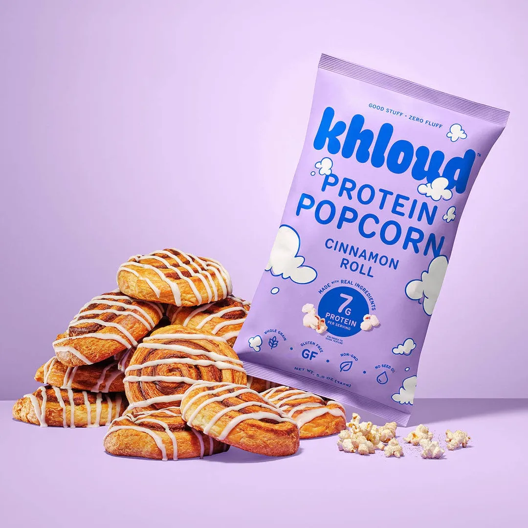 Cinnamon Roll Protein Popcorn, 12pk Case