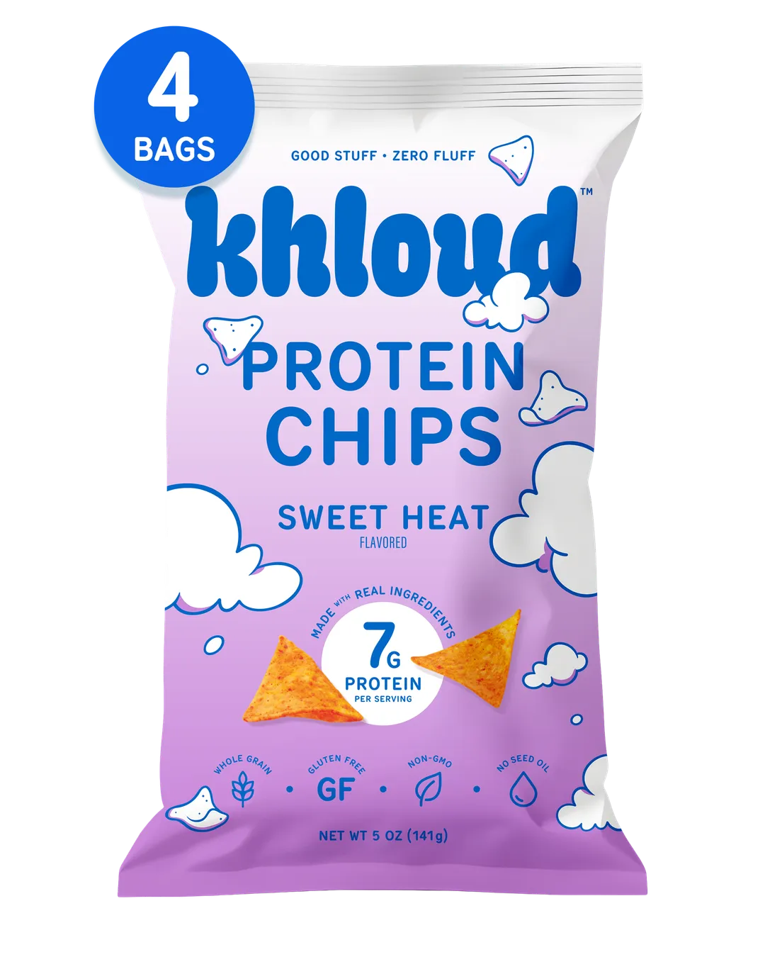 Sweet Heat Protein Chips, 12pk Case