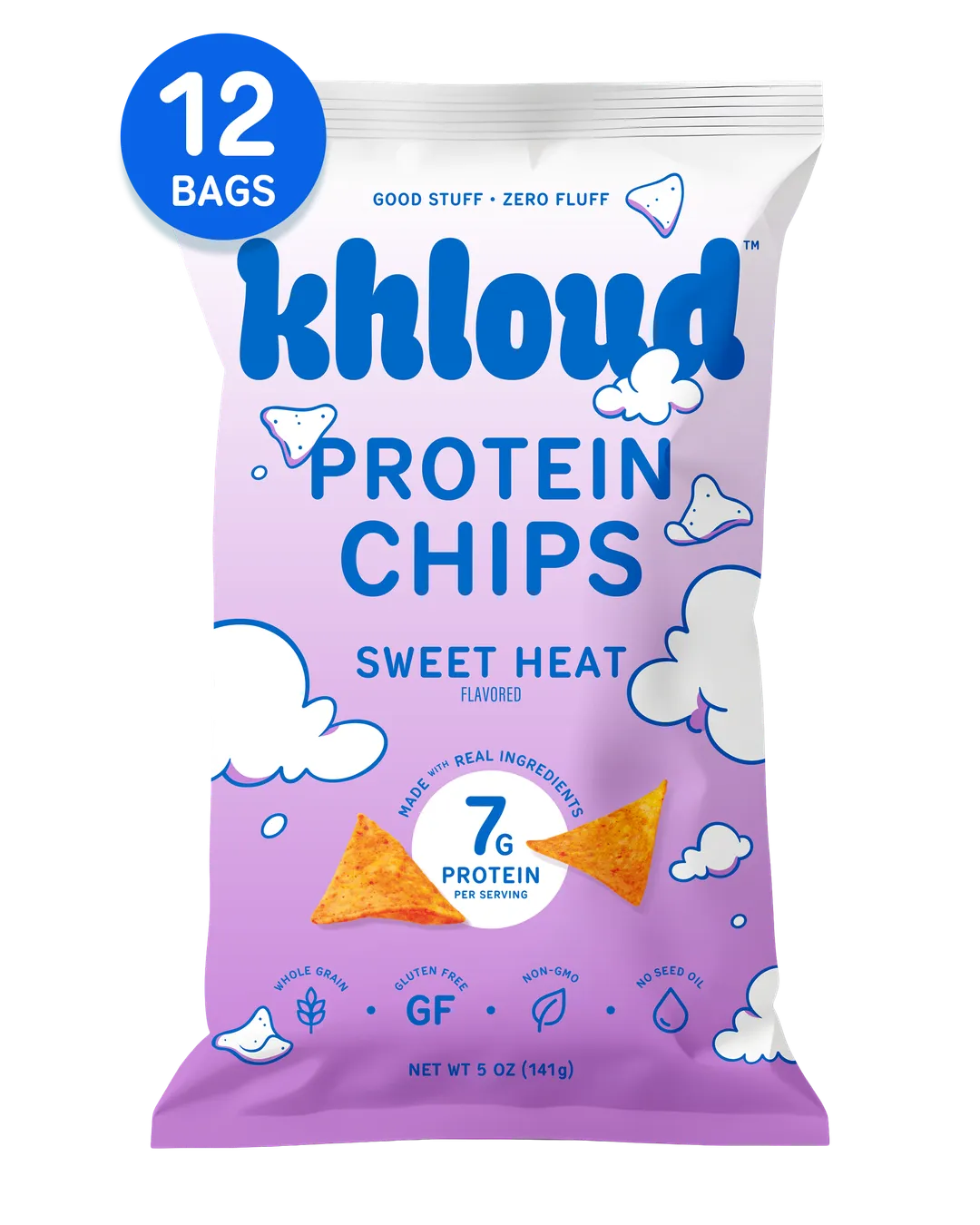 Sweet Heat Protein Chips, 12pk Case