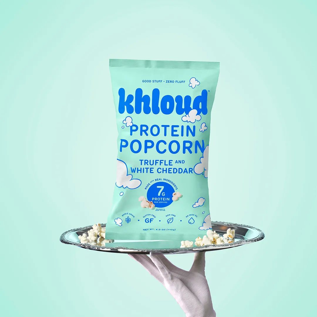 Truffle & White Cheddar Protein Popcorn, 12pk Case