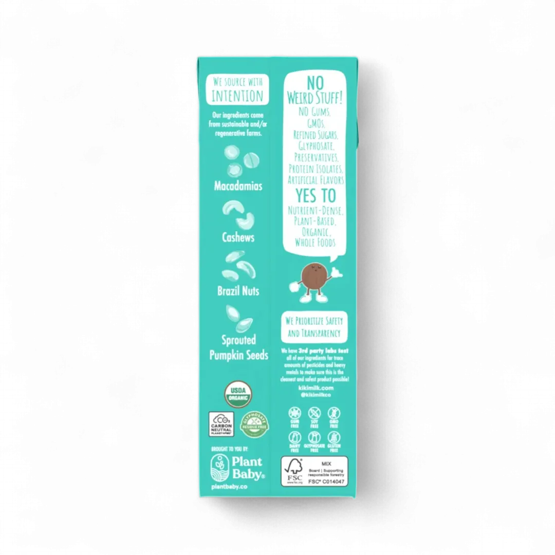 Mac Nut Kiki Milk • 32 fl oz • Pack of 6