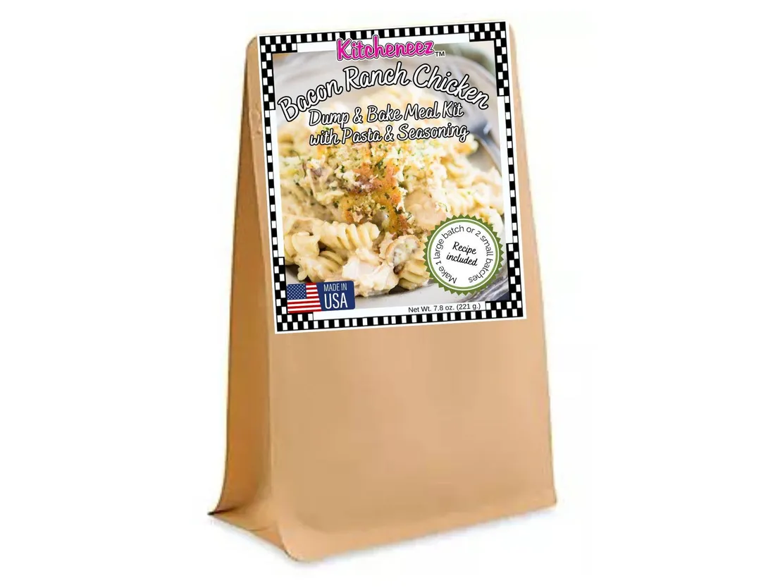 Bacon Ranch Chicken Dump 'n Bake Meal Kit with Pasta