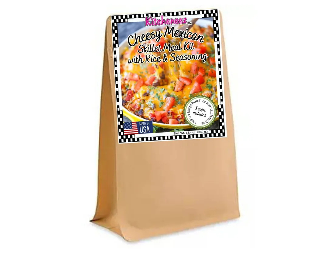 Cheesy Mexican Rice Skillet Meal Kit with Seasoning